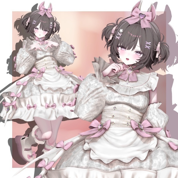 【翼&ペット無料配布中】🛍️SALE中❣🛍️ 13avatar【VRC衣装】/Vampy Maiden【ヴァンピィメイデン】