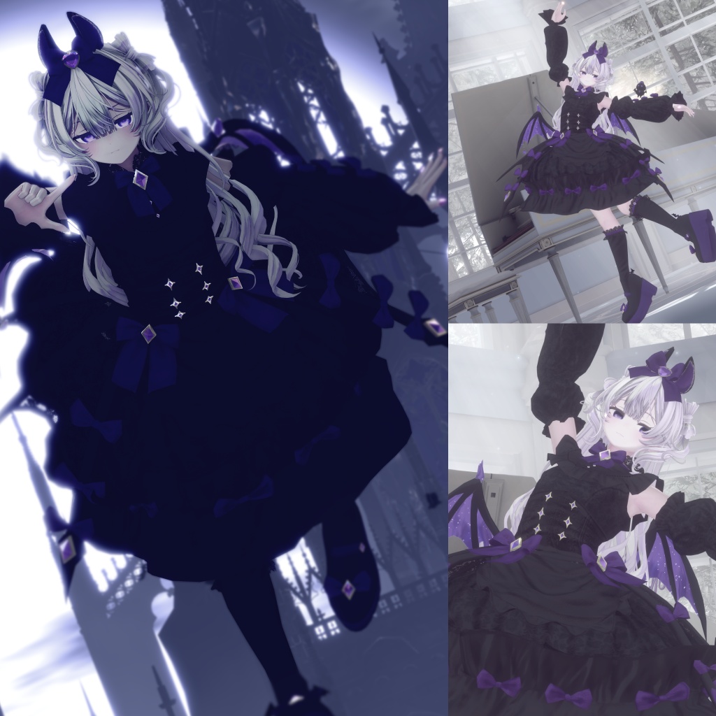【翼&ペット無料配布中】🛍️SALE中❣🛍️ 13avatar【VRC衣装】/Vampy Maiden【ヴァンピィメイデン】