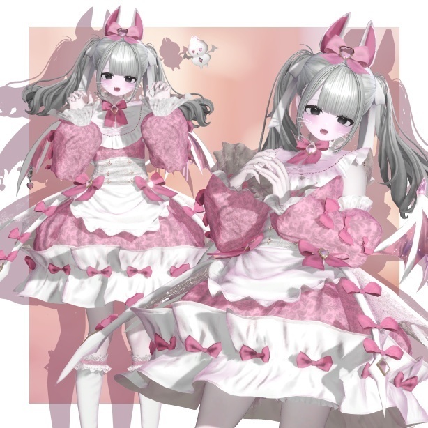 【翼&ペット無料配布中】🛍️SALE中❣🛍️ 13avatar【VRC衣装】/Vampy Maiden【ヴァンピィメイデン】