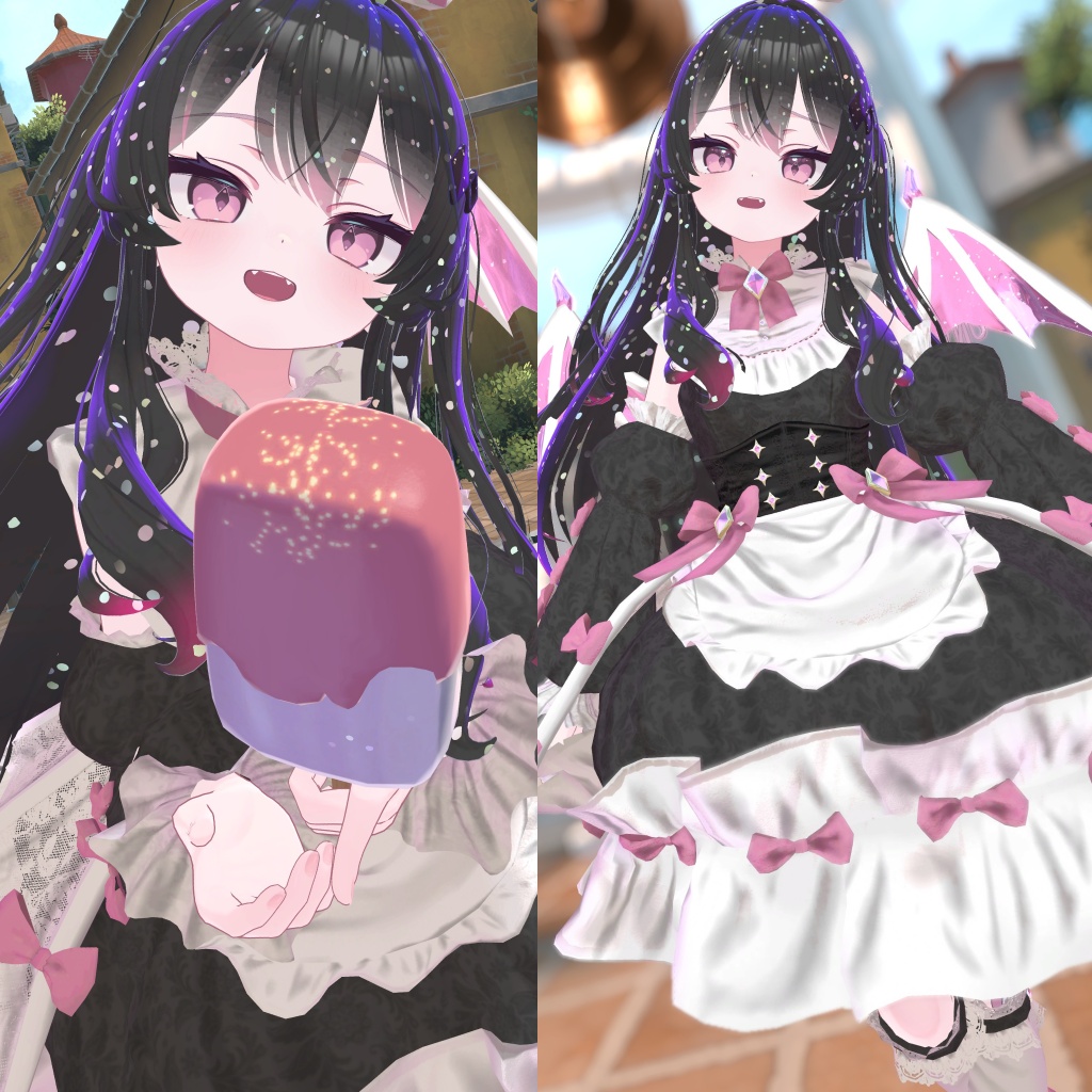 【翼&ペット無料配布中】🛍️SALE中❣🛍️ 13avatar【VRC衣装】/Vampy Maiden【ヴァンピィメイデン】