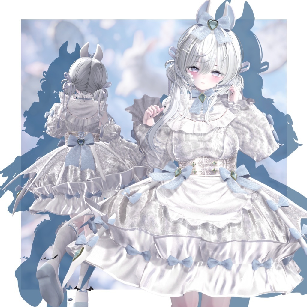 【翼&ペット無料配布中】🛍️SALE中❣🛍️ 13avatar【VRC衣装】/Vampy Maiden【ヴァンピィメイデン】