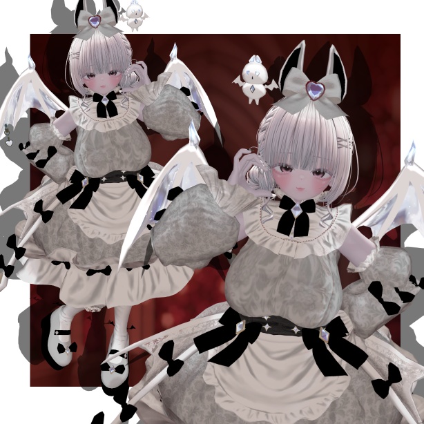【翼&ペット無料配布中】🛍️SALE中❣🛍️ 13avatar【VRC衣装】/Vampy Maiden【ヴァンピィメイデン】
