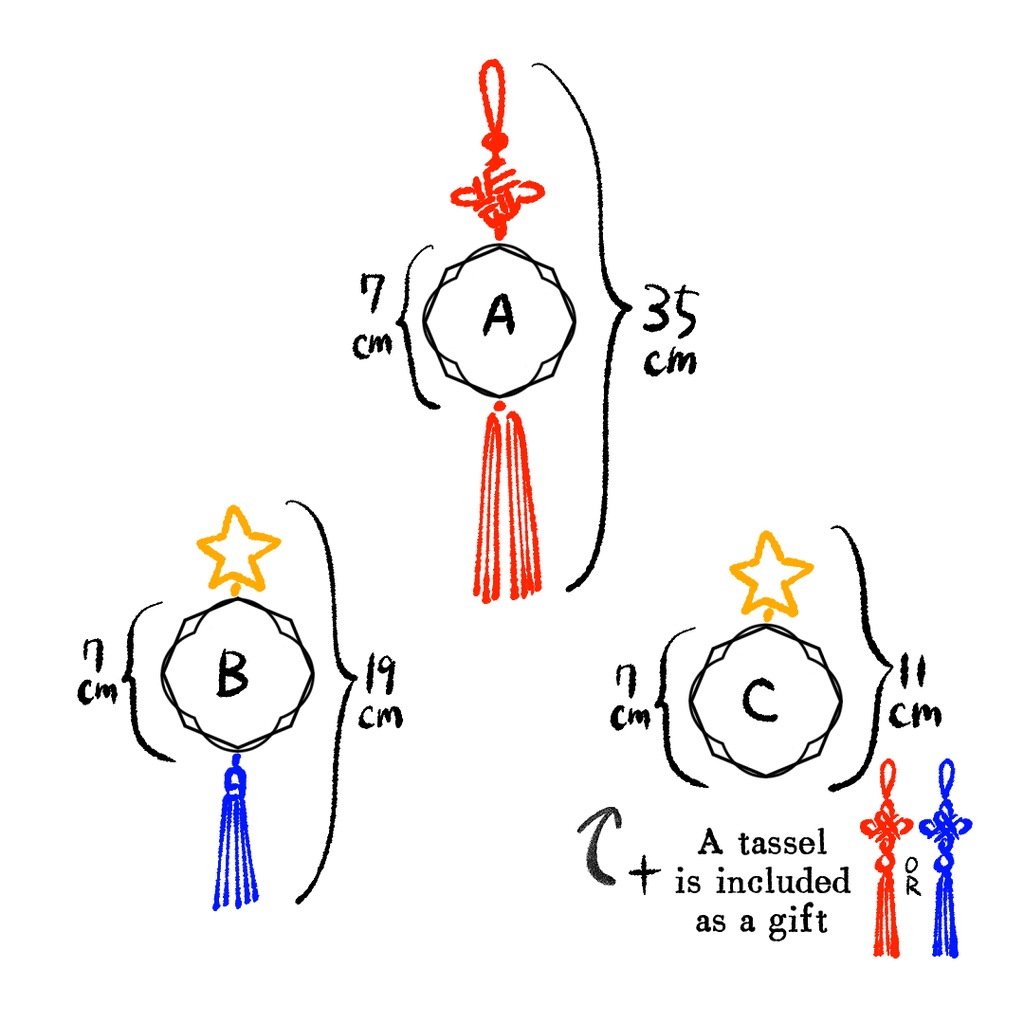 節句アクキー【端午・七夕】