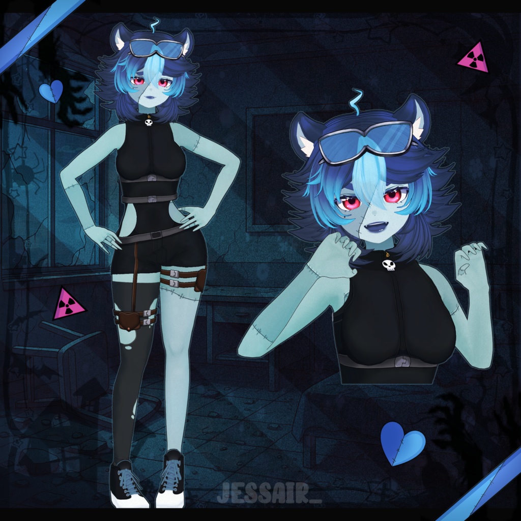 [VTuberのモデルを依頼する] VTUBER CUSTOM MODEL COMMISSION | VRChat | VRoid | VRM ...