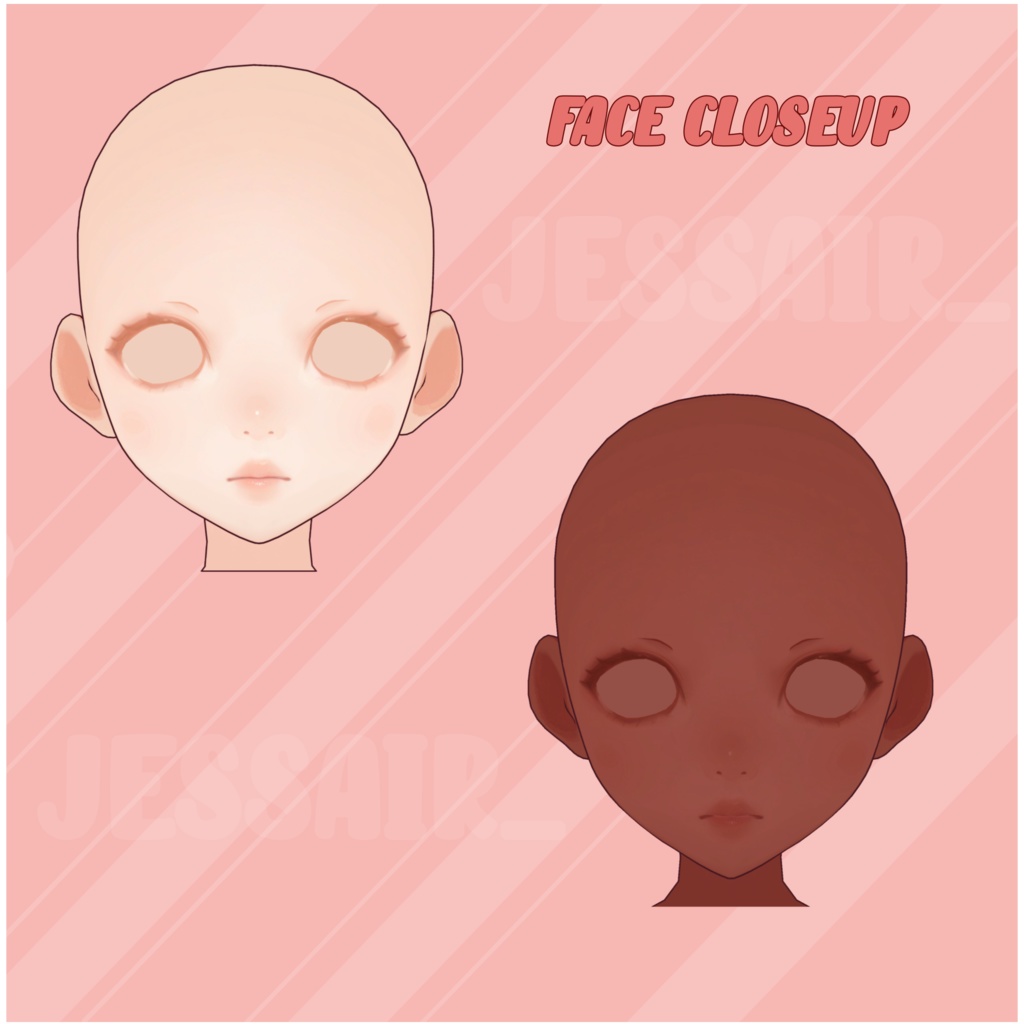 【VRoid Base Model】Girl/Female Vroid Base