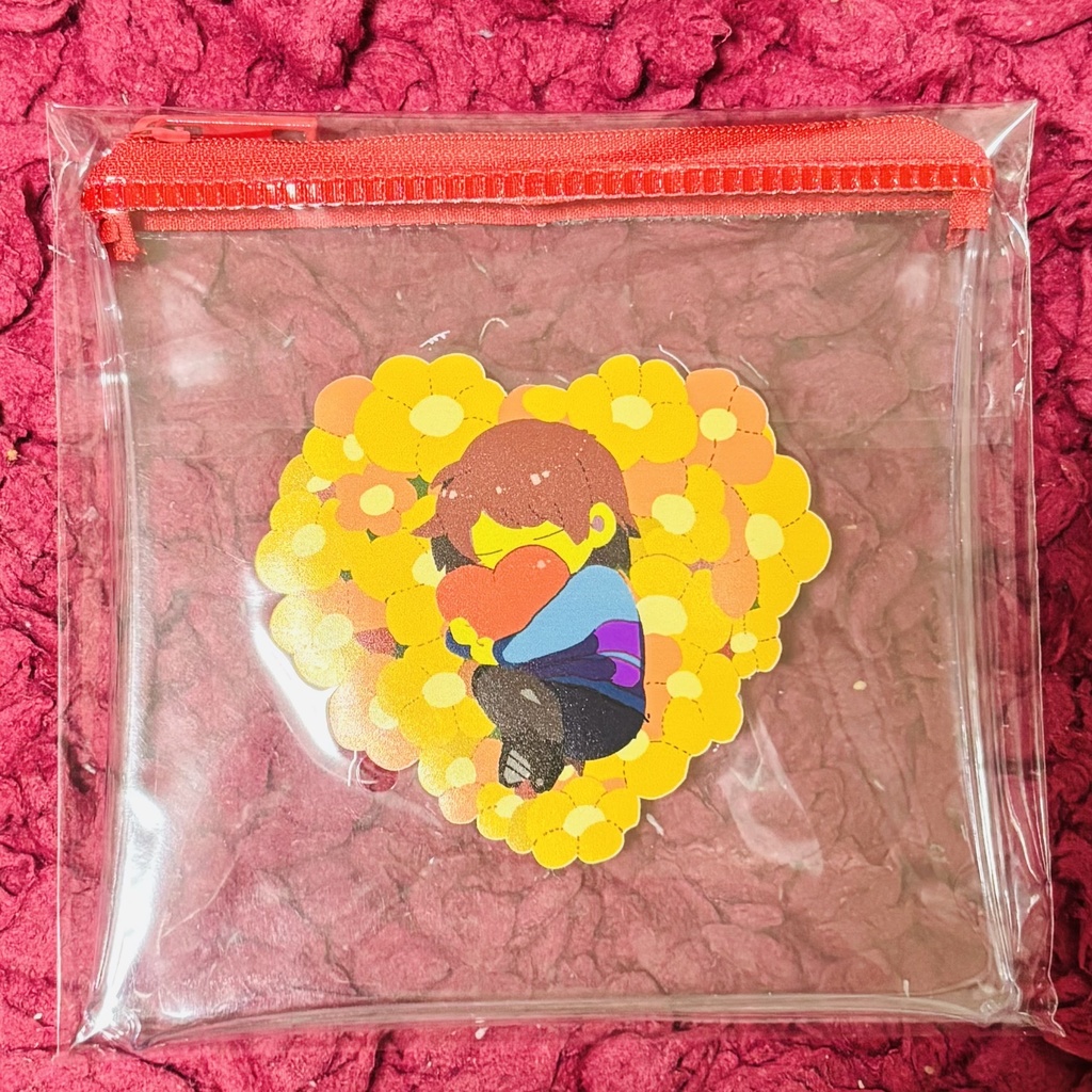 フリスク　クリアポーチ