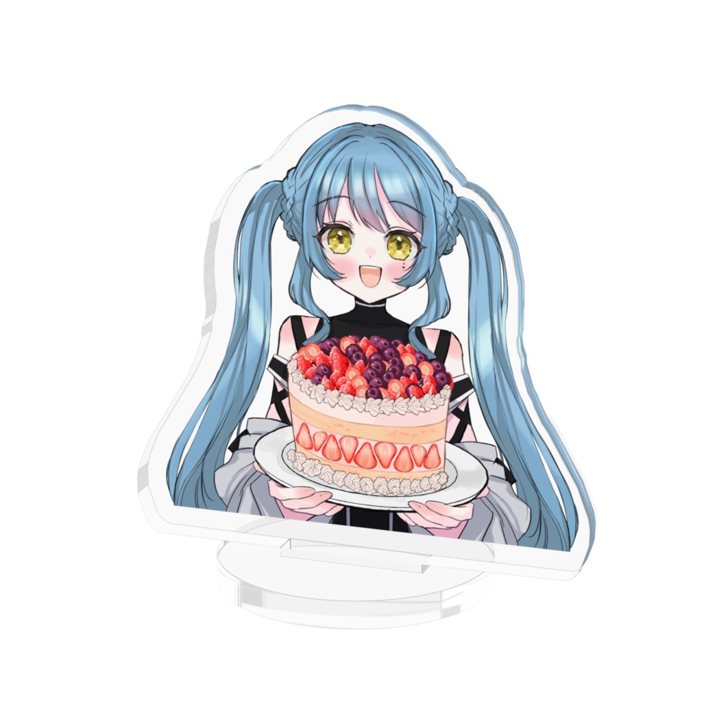 一緒にケーキ食べよー