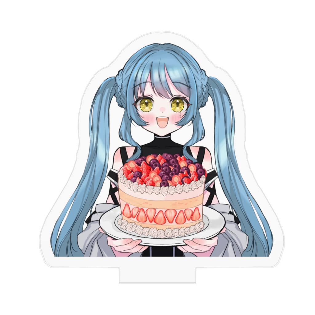 一緒にケーキ食べよー