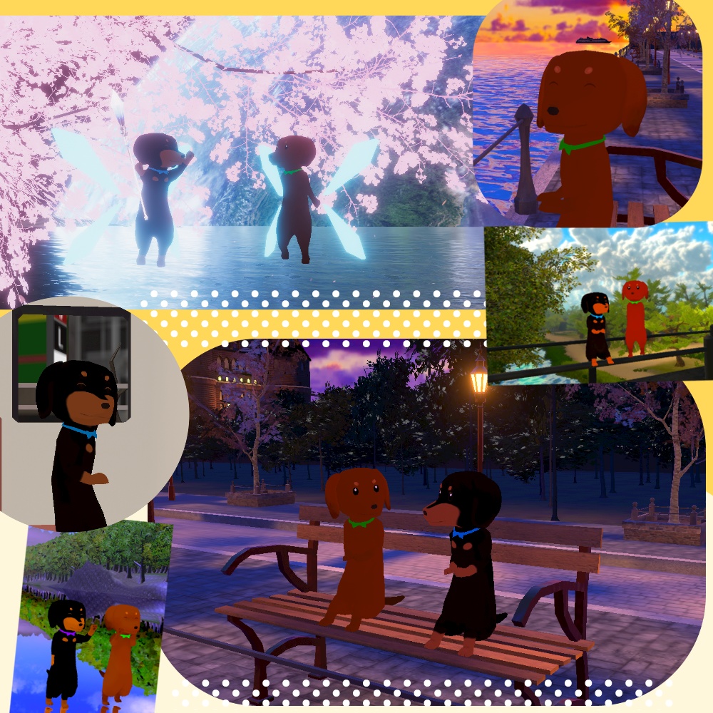 【cluster対応アバター】ちび太&ポールくん(VRM)