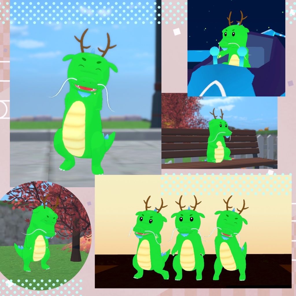 【cluster対応アバター】カワノヌシ(VRM)