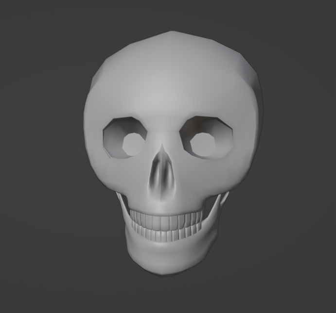 【VRChat想定】燃える骸骨のアバター【無料】