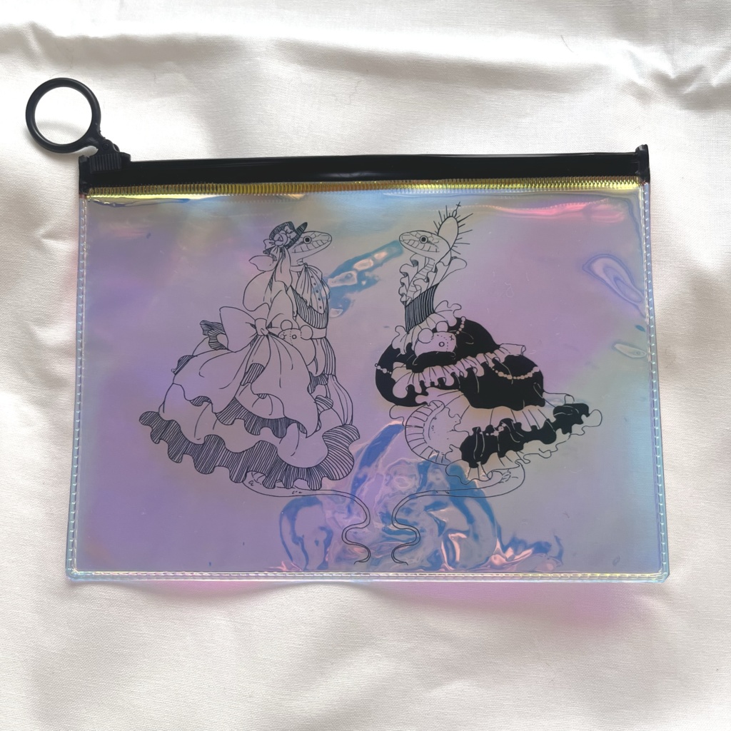 オーロラフラットポーチ