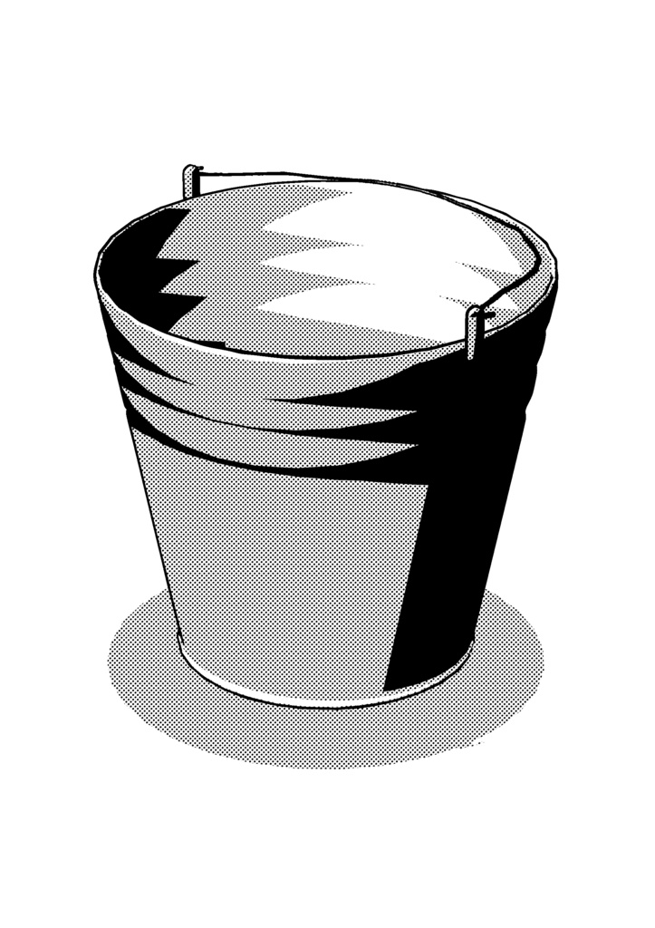 【3D素材_fbx】バケツ