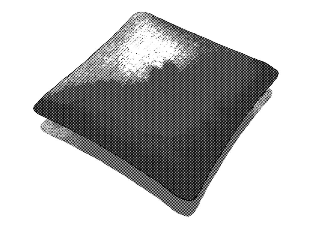 【3D素材_fbx】クッション