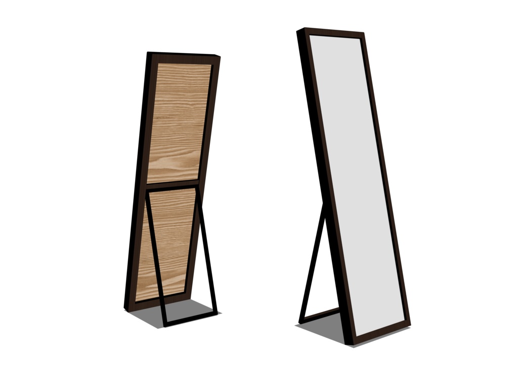 【3D素材‗fbx】立鏡