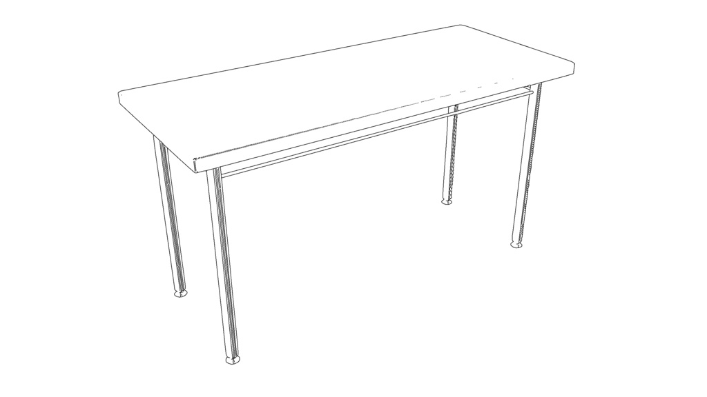 【3D素材‗fbx】テーブル