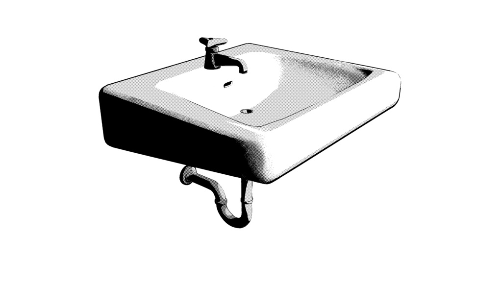 【3D素材_fbx】洗面台