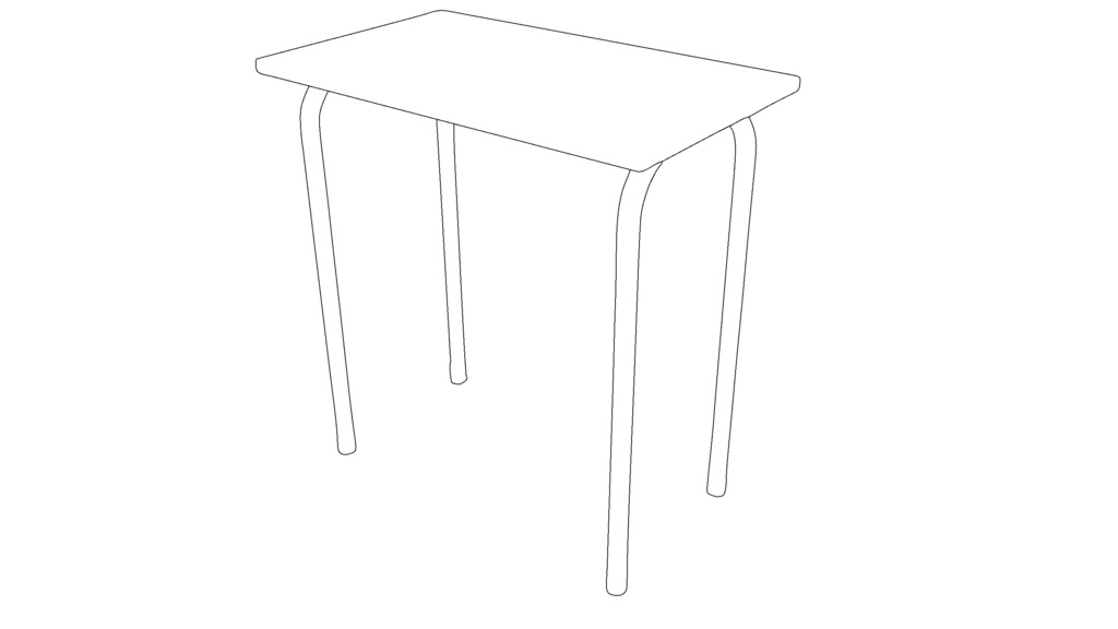 【3D素材_fbx】テーブル