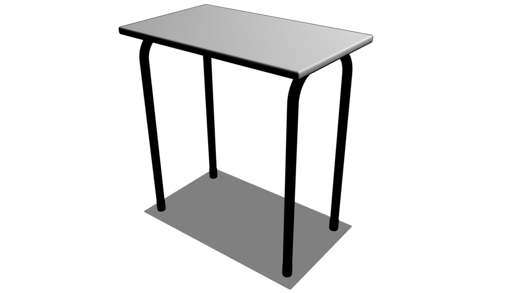 【3D素材_fbx】テーブル