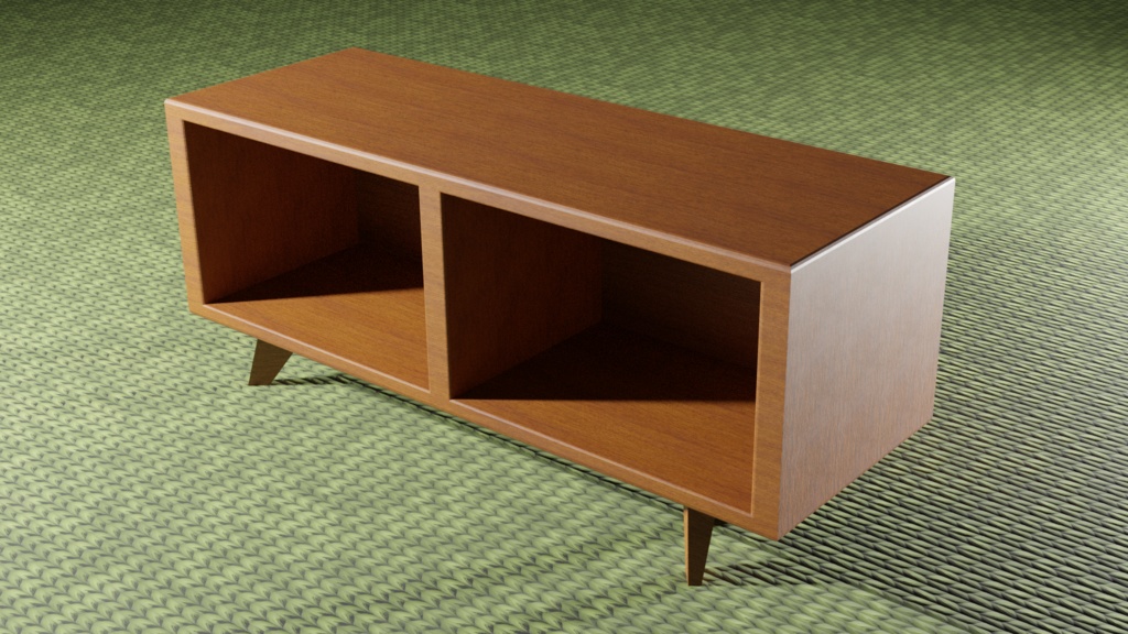 【3D素材_fbx】テレビ台