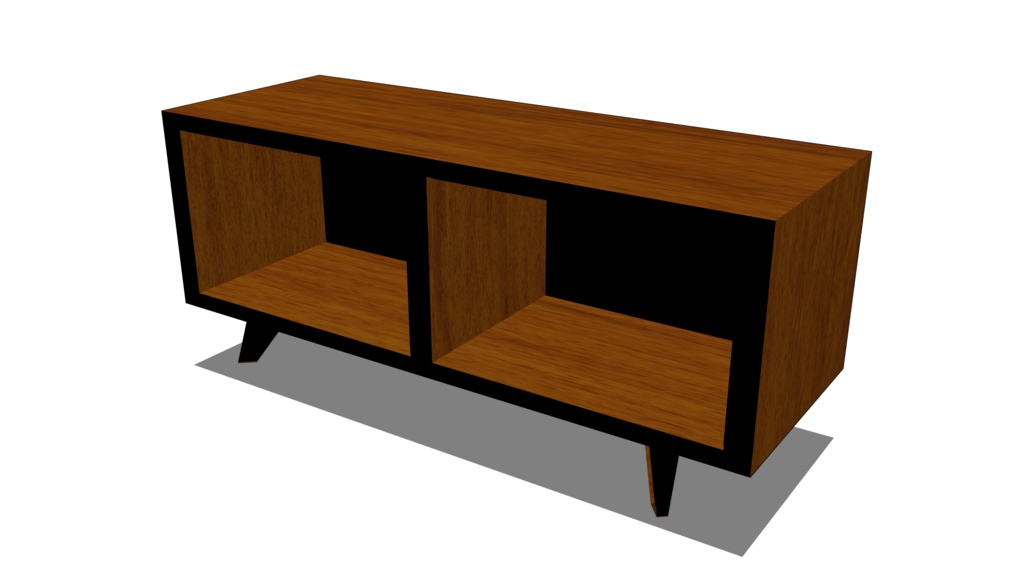 【3D素材_fbx】テレビ台