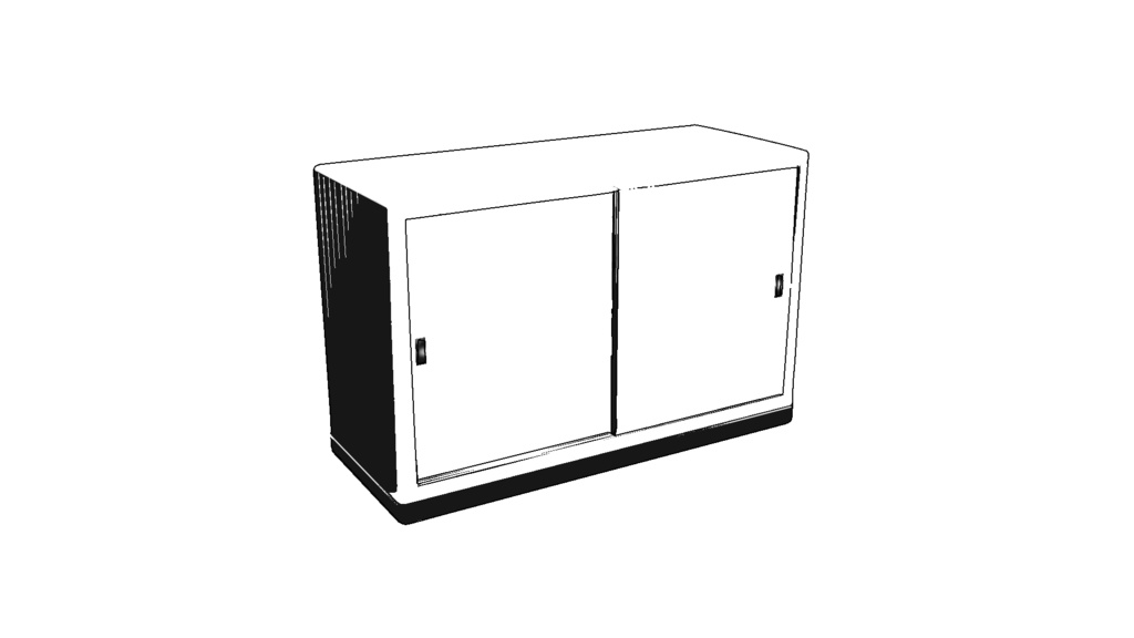 【3D素材_fbx】キャビネット