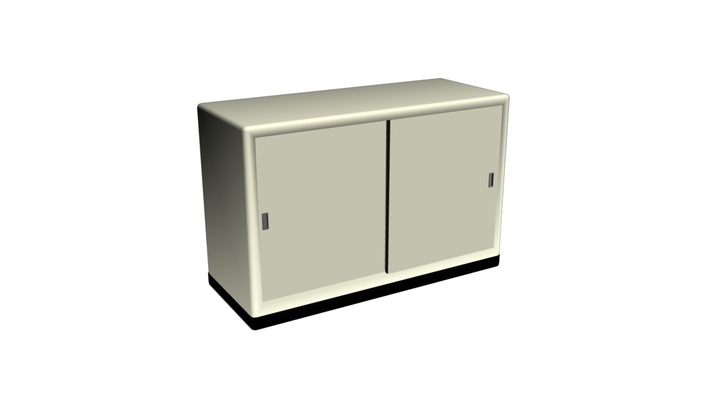 【3D素材_fbx】キャビネット