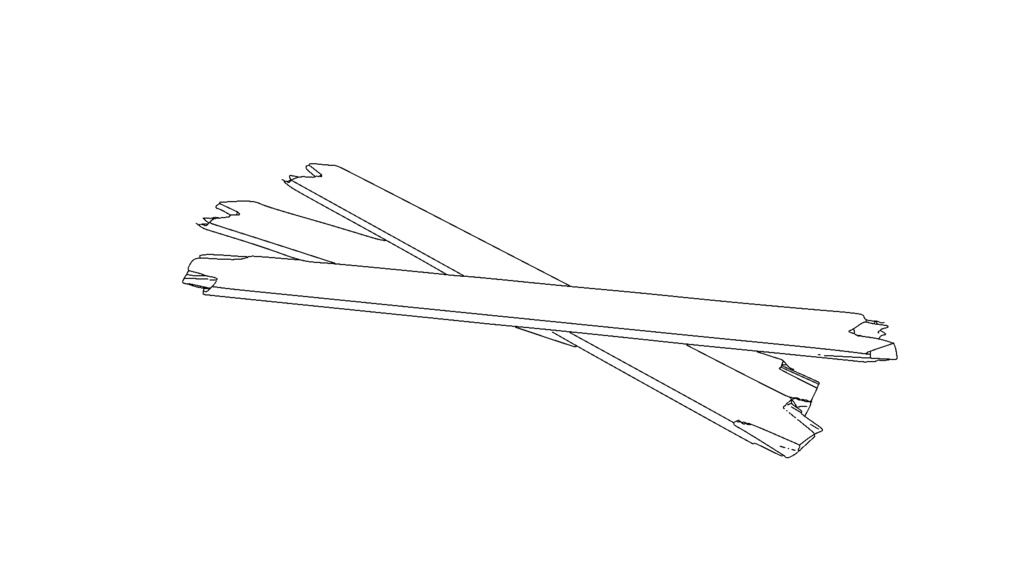 【3D素材_fbx】木材