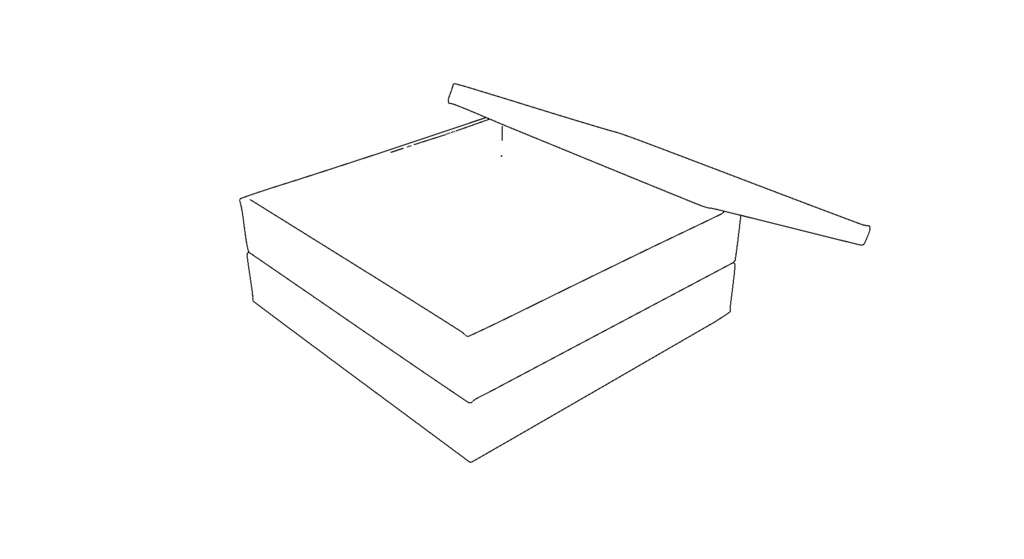 【3D素材_fbx】おせち箱