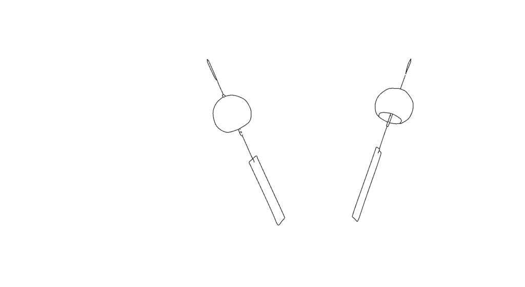 【3D素材_fbx】風鈴