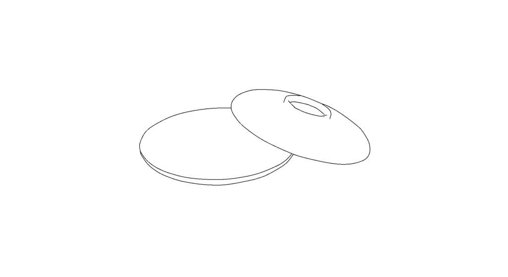 【3D素材_fbx】皿