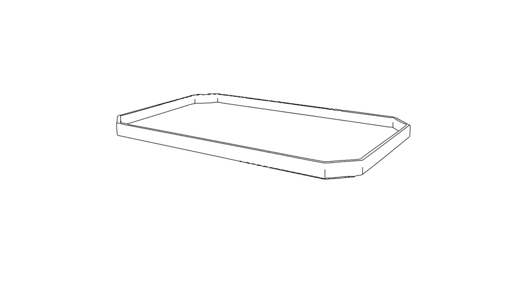 【3D素材_fbx】お盆