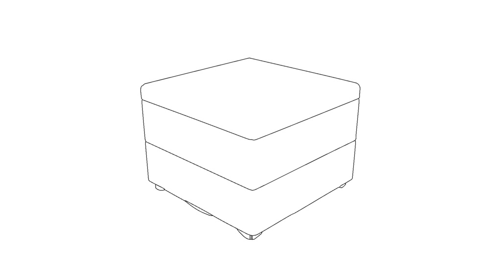 【3D素材_fbx】重箱