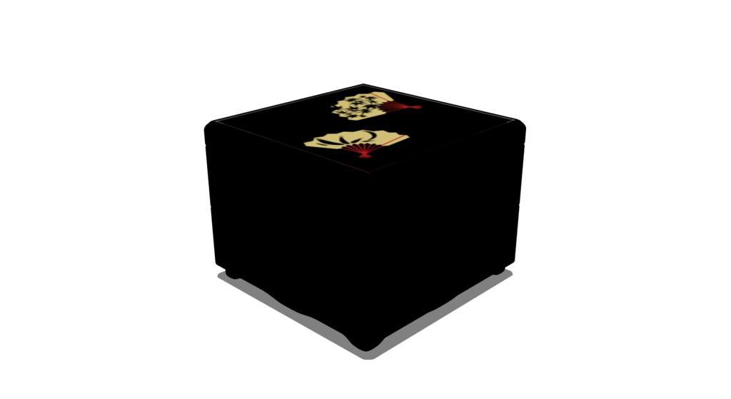 【3D素材_fbx】重箱
