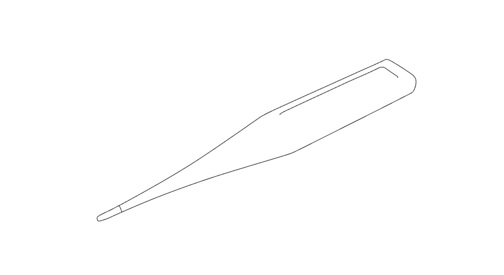 【3D素材_fbx】体温計