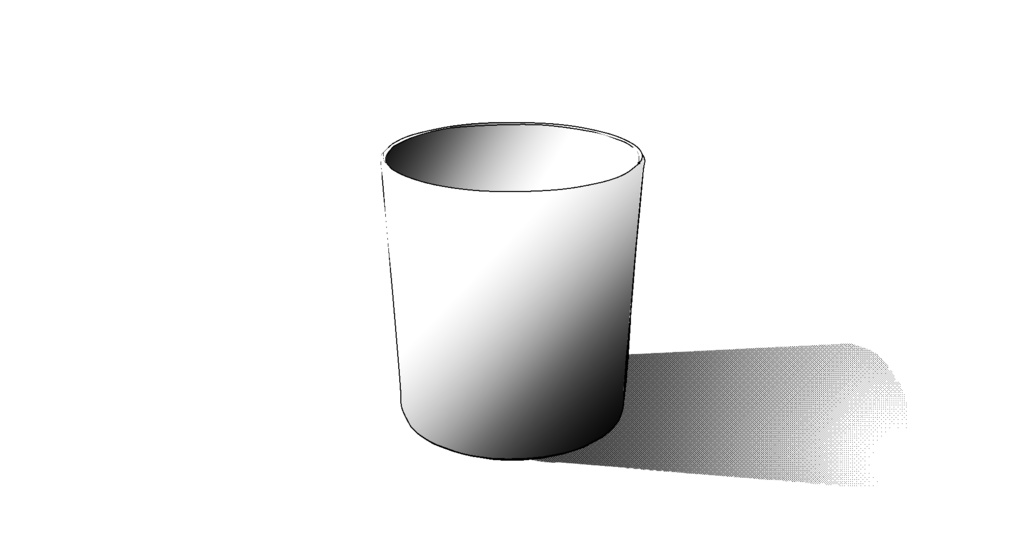 【3D素材_fbx】ゴミ箱