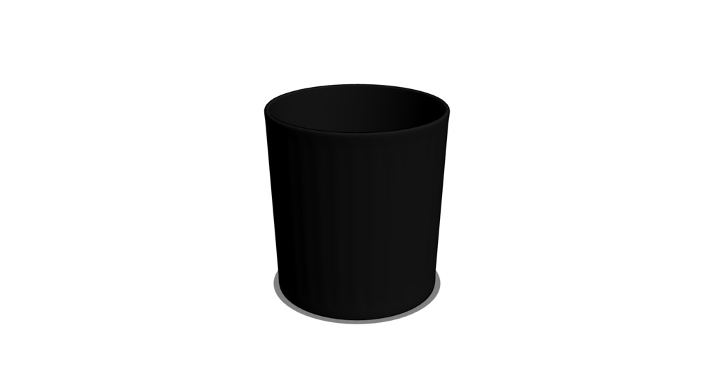【3D素材_fbx】ゴミ箱