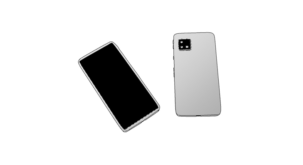 【3D素材_fbx】スマホ