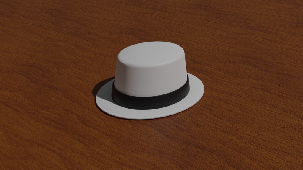 【3D素材_fbx】帽子