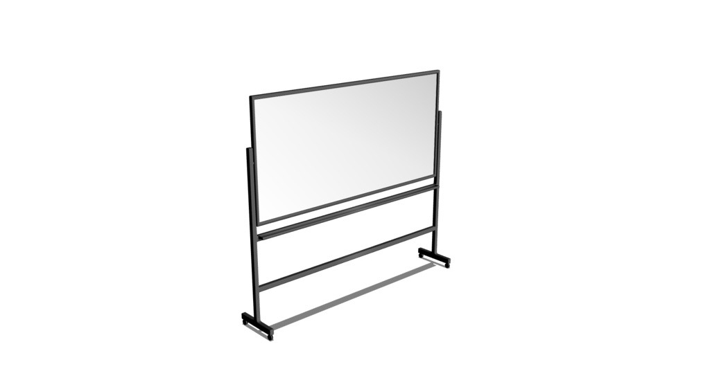 【3D素材_fbx】ホワイトボード