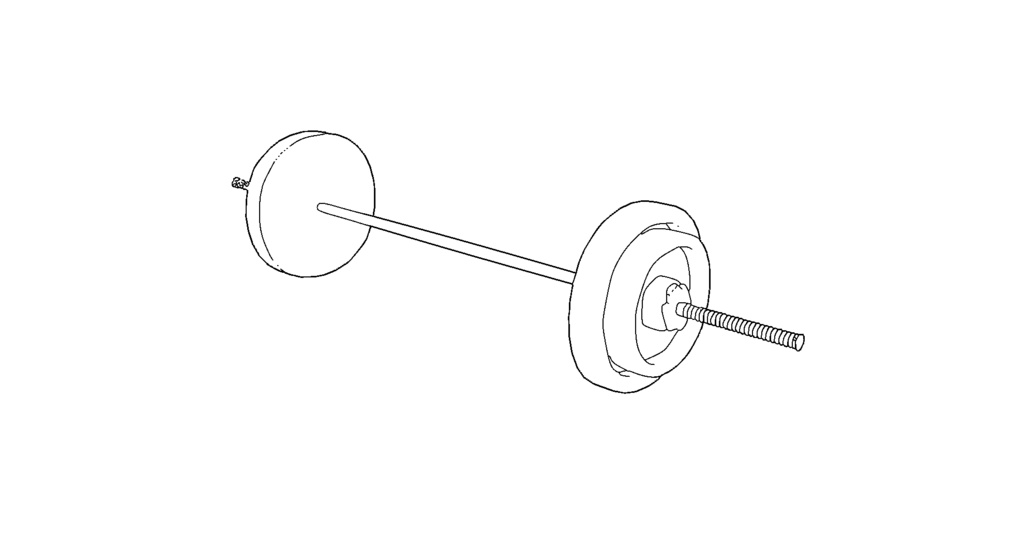 【3D素材_fbx】ダンベル