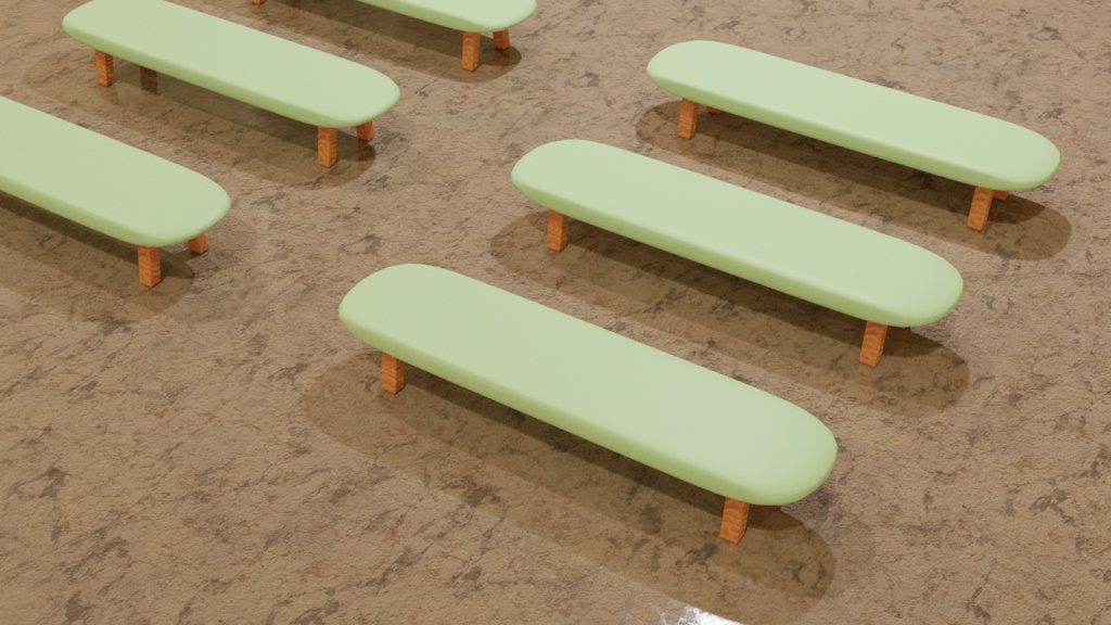 【3D素材_fbx】ソファ