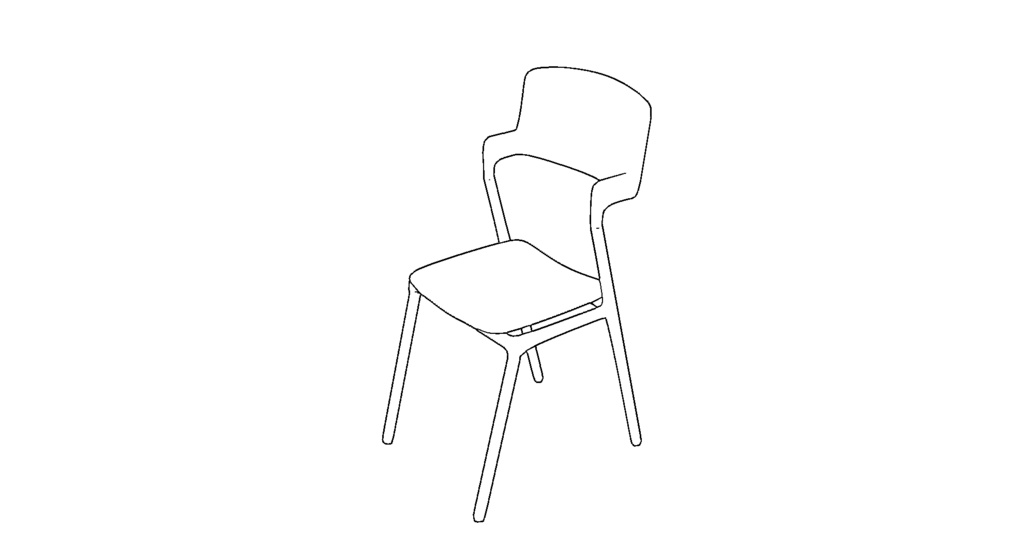 【3D素材_fbx】イス