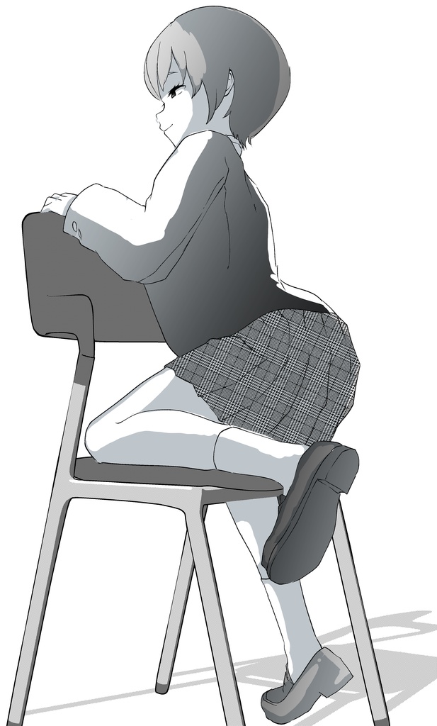 【3D素材_fbx】イス