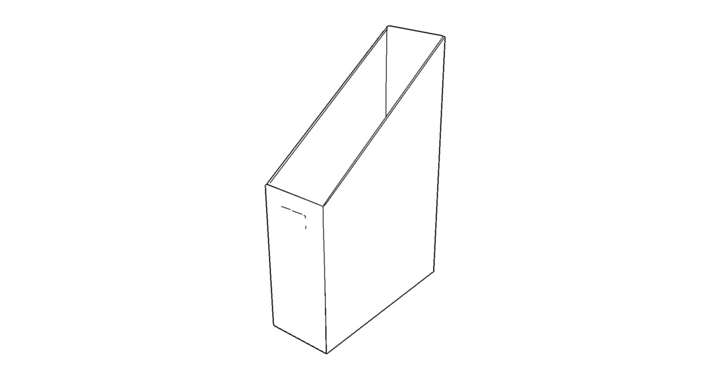 【3D素材_fbx】ファイルボックス