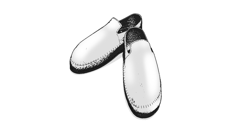 【3D素材_fbx】革靴