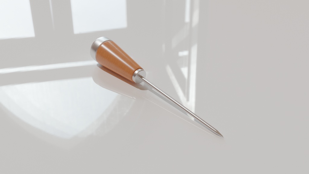 【3D素材_fbx】アイスピック