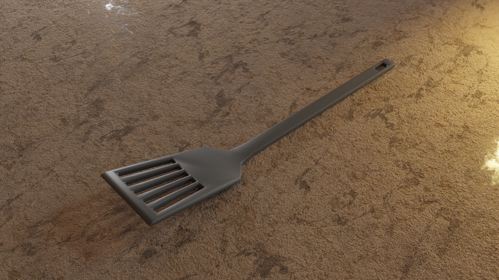 【3D素材_fbx】へら