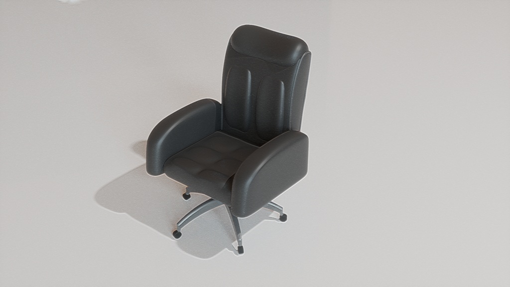 【3D素材_fbx】イス