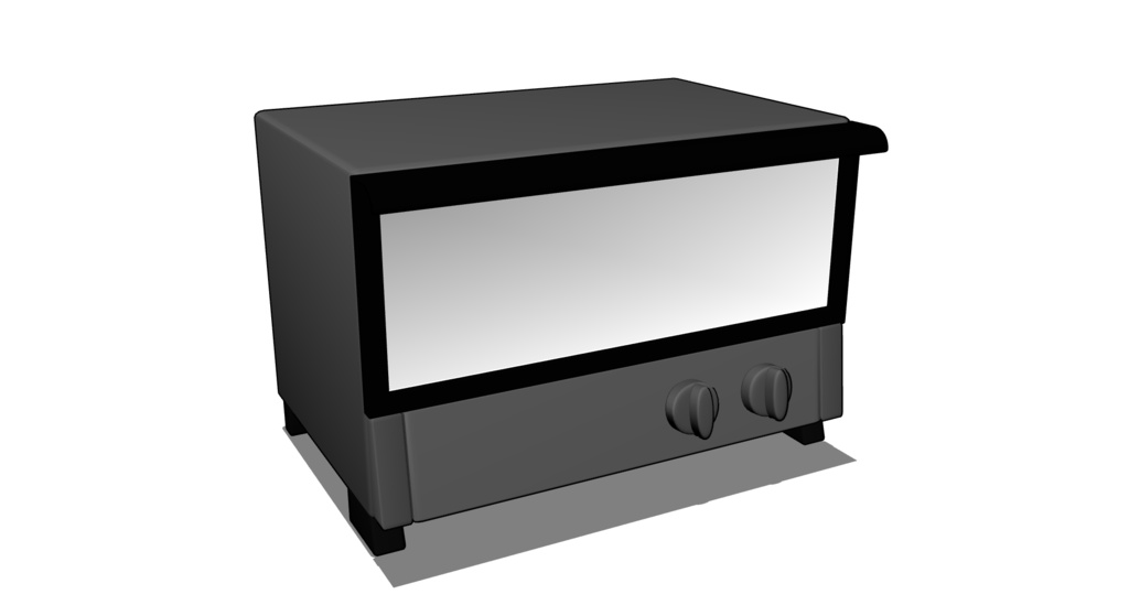 【3D素材_fbx】トースター